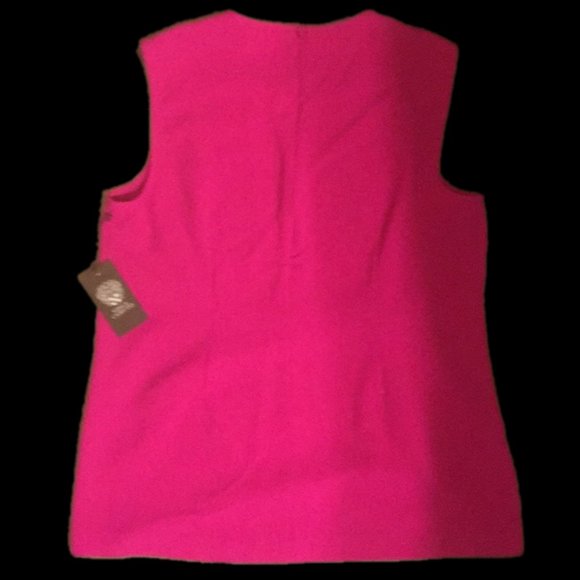 NWT Vince Camuto Asymmetrical Sleeveless Top-S - Picture 2 of 2
